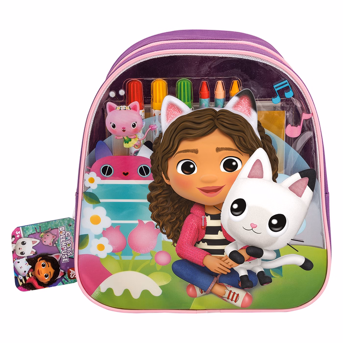 AS Drawing Set In Backpack DreamWorks Gabby's Dollhouse For Ages 3+