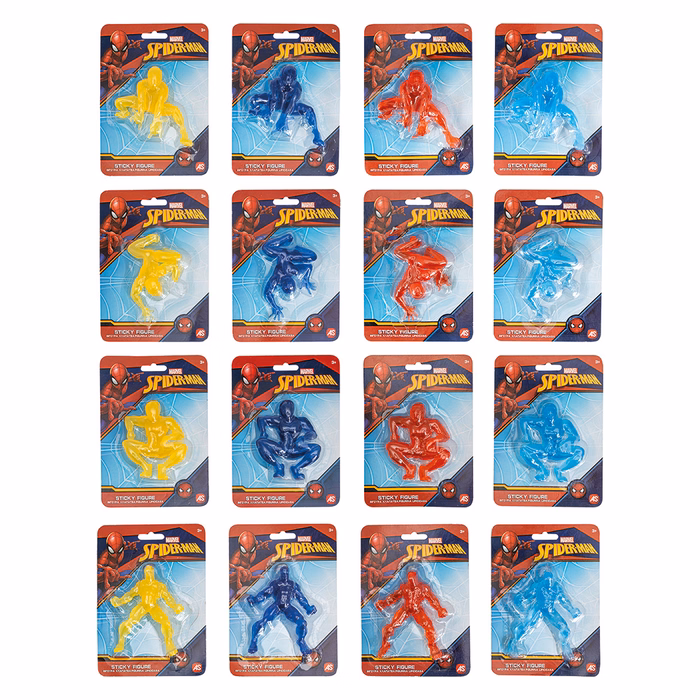 AS Sticky Figure Spiderman Assortment For Ages 3+
