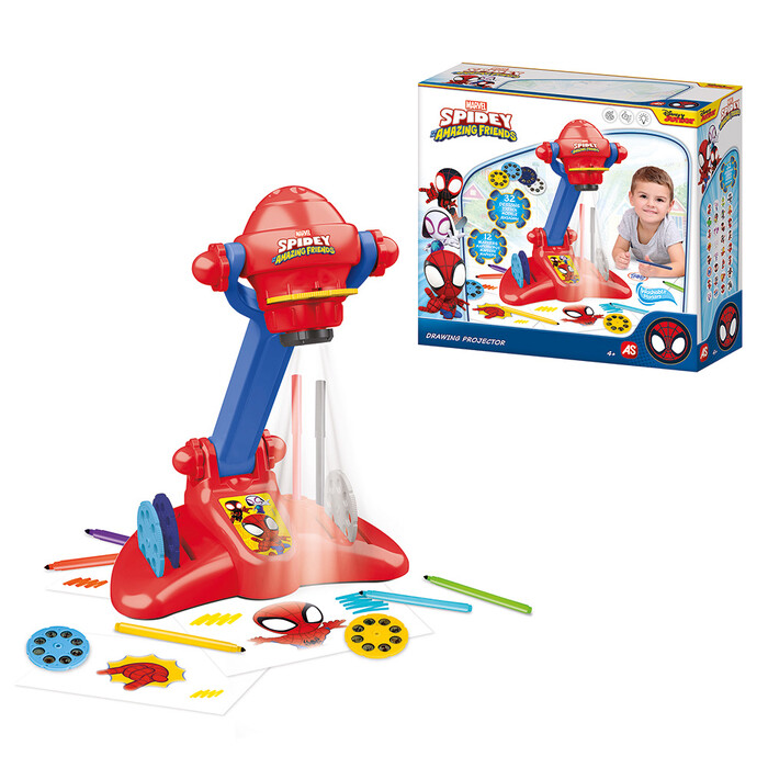 AS Painting Projector Marvel Spidey & His Amazing Friends For Ages 4+