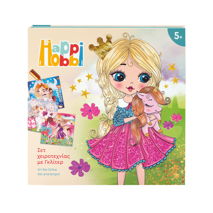 HappiHobbi Art Glitter Fantasy For Ages 5+