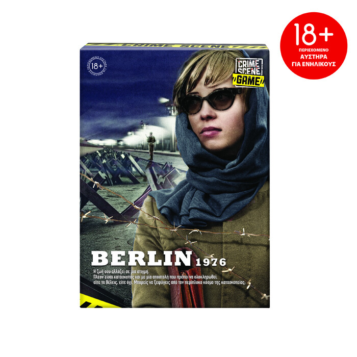 AS Games Επιτραπέζιο Παιχνίδι Crime Scene Berlin 1976 Για Ηλικίες 18+ Χρονών Και 1+ Παίκτες