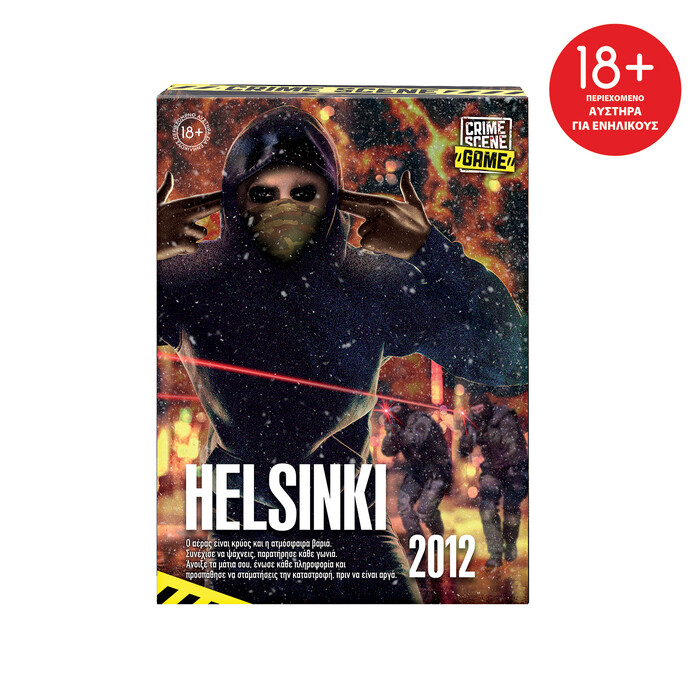 AS Games Board Game Crime Scene Helsinki 2012 For Ages 18+ And 1+ Players