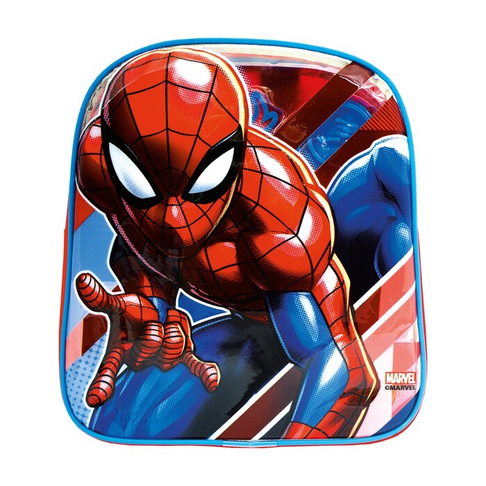 AS Πλαστελίνη Marvel Spiderman Τσάντα Πλάτης Με 4 Βαζάκια - Καπάκια Καλουπάκια Και 5 Εργαλεία 200gr Για 3+ Χρονών