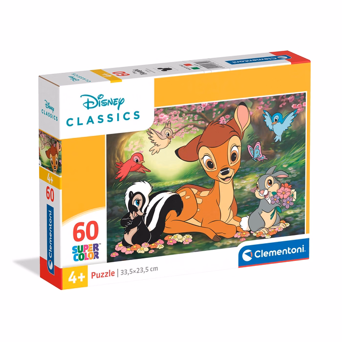 Clementoni Παιδικό Παζλ Super Color Disney Classics 60 τμχ