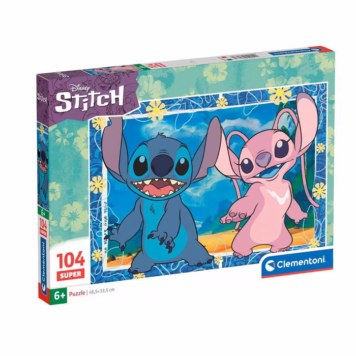 Clementoni Παιδικό Παζλ Super Color Disney Stitch 104 τμχ