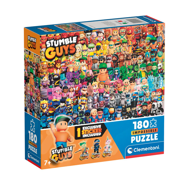 Clementoni Παιδικό Παζλ Supercolor Impossible Stumble Guys 180 τμχ
