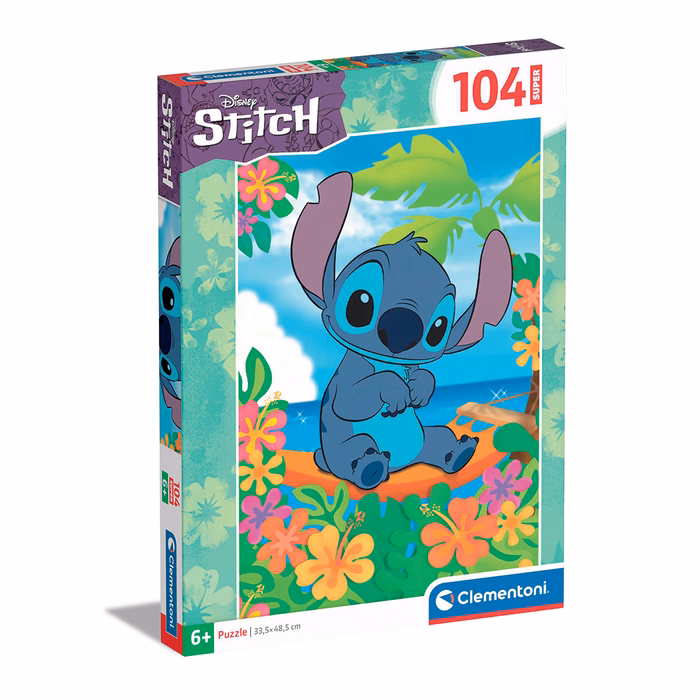 Clementoni Παιδικό Παζλ Super Color Disney Stitch 104 τμχ