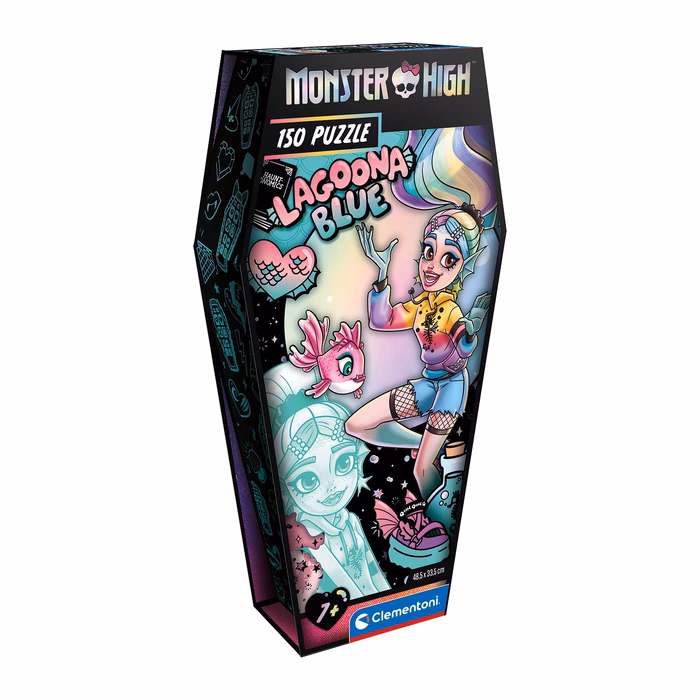 Clementoni Kids Puzzle Monster High Coffin Pack Lagoona Blue 150 pcs