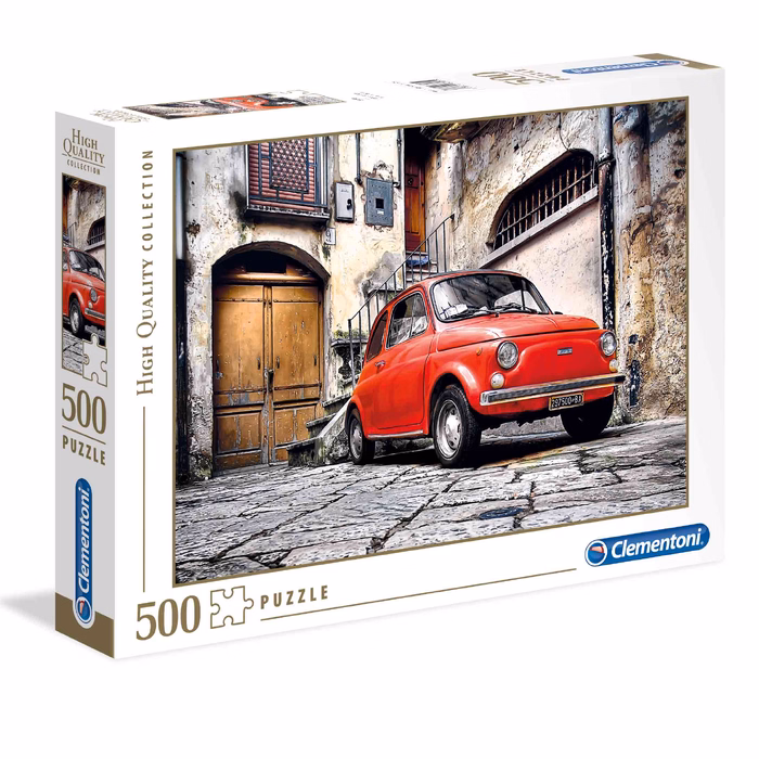 Clementoni Παζλ High Quality Collection Fiat 500 500 τμχ