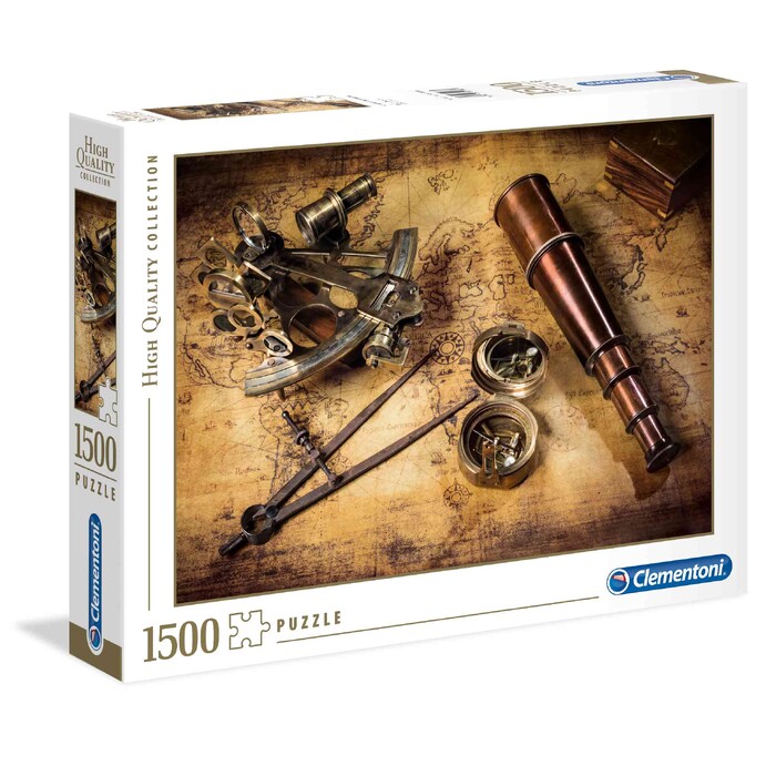 Clementoni Παζλ High Quality Collection Κυνήγι Θησαυρού 1500 τμχ