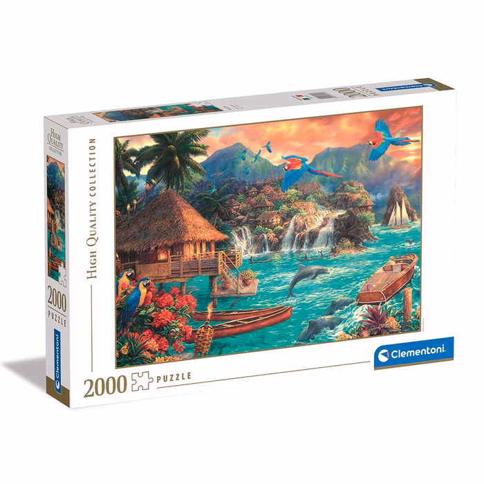 Clementoni Παζλ High Quality Collection Η Ζωή Στο Νησί 2000 τμχ