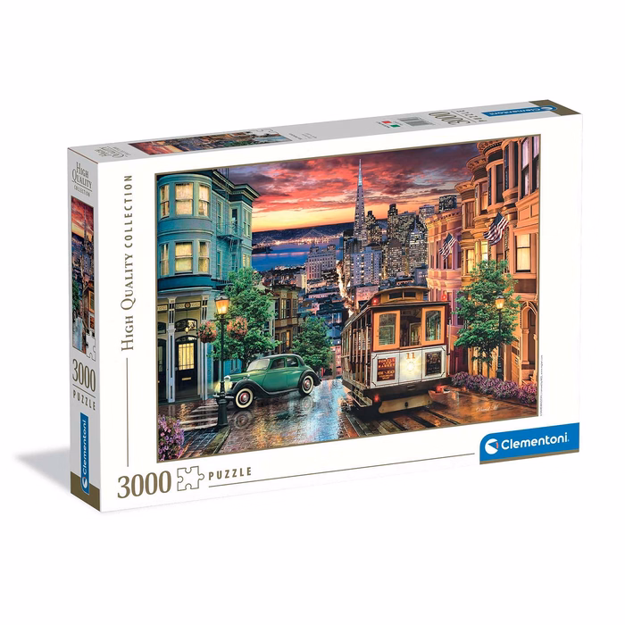 Clementoni Puzzle High Quality Collection San Francisco 3000 pcs