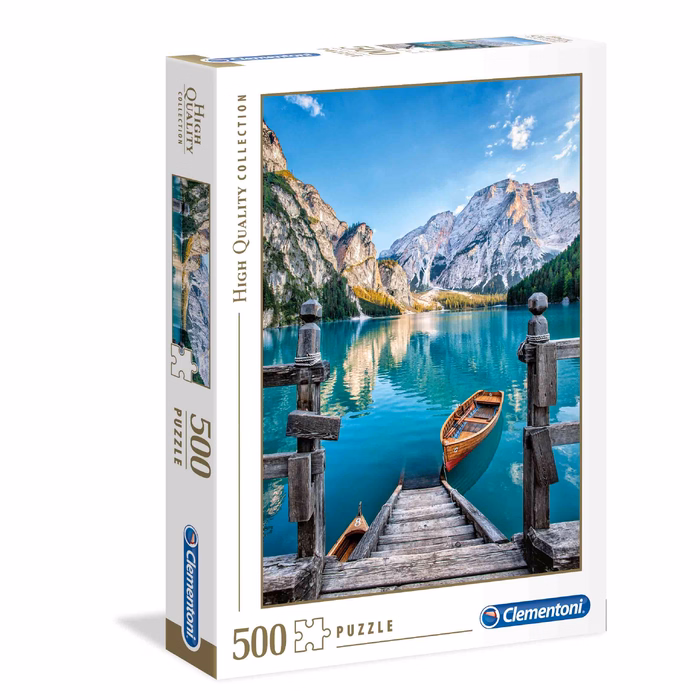 Clementoni Παζλ High Quality Collection Λίμνη Braies 500 τμχ