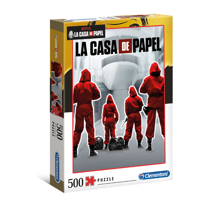 Clementoni Puzzle Netflix La Casa De Papel (The Money Heist) 500 pcs