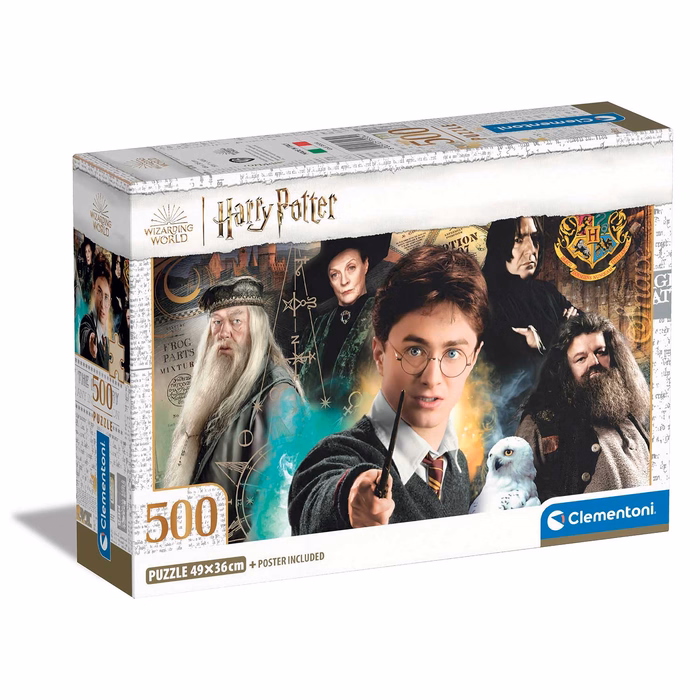 Clementoni Παζλ Harry Potter 500 τμχ - Compact Box