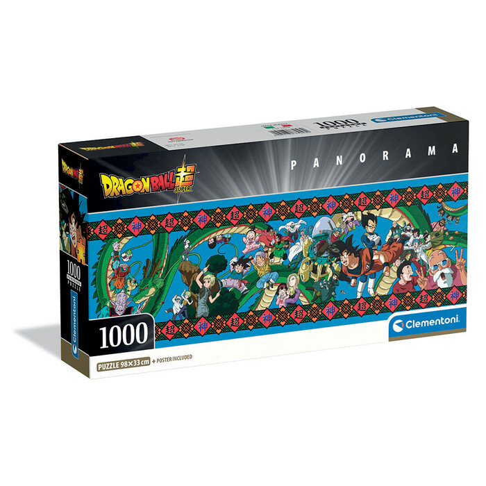 Clementoni Puzzle Panorama High Quality Collection Dragon Ball 1000 pcs - Compact Box