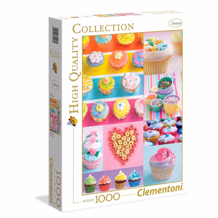 Clementoni Παζλ High Quality Collection Γλυκά Donuts 1000 τμχ