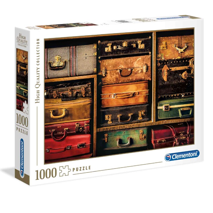 Clementoni Puzzle High Quality Collection Traveling 1000 pcs