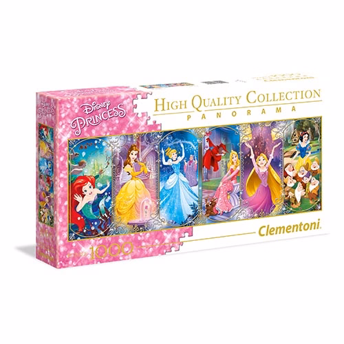 Clementoni Παζλ Panorama High Quality Collection Princess 1000 τμχ