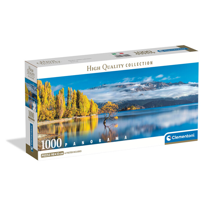 Clementoni Παζλ Panorama High Quality Collection Χρυσές Αντανακλάσεις στη Γουανάκα 1000 τμχ - Compac