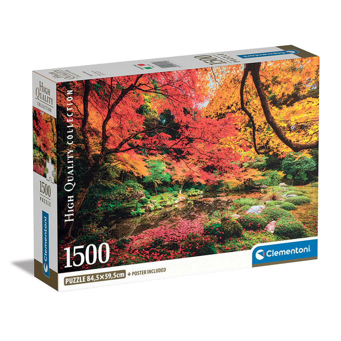 Clementoni Παζλ High Quality Collection Φθινοπωρινό Πάρκο 1500 τμχ - Compact Box