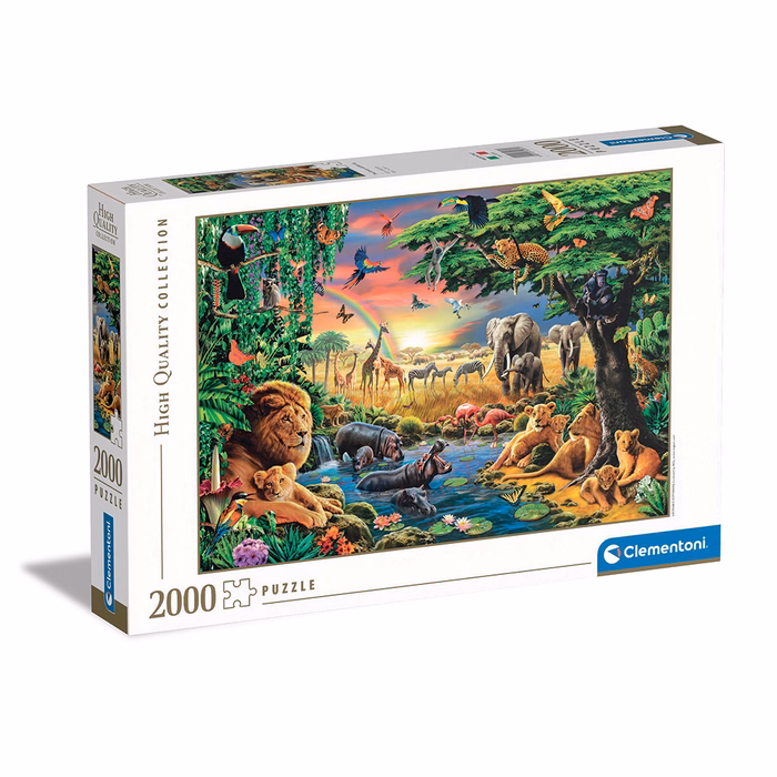 Clementoni Puzzle High Quality Collection Animals of Africa 2000 pcs
