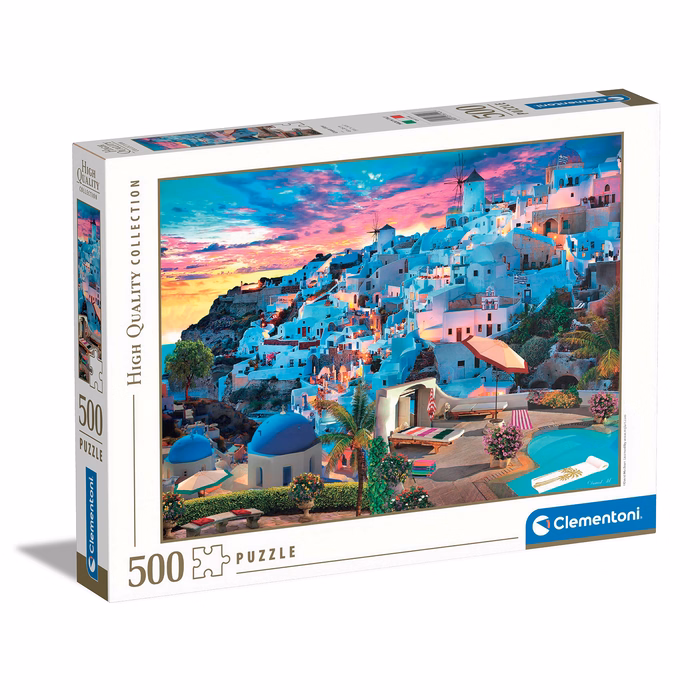 Clementoni Παζλ High Quality Collection Σαντορίνη 500 τμχ