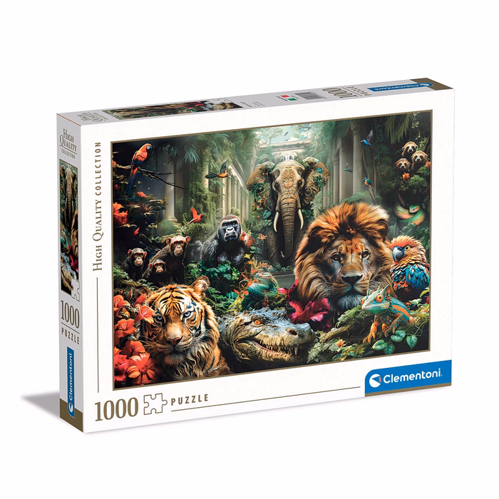 Clementoni Puzzle High Quality Collection Amazing Jungle 1000 pcs