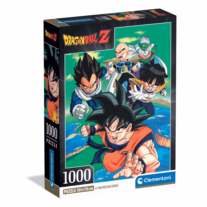Clementoni Παζλ High Quality Collection Dragon Ball Z 1000 τμχ - Compact Box
