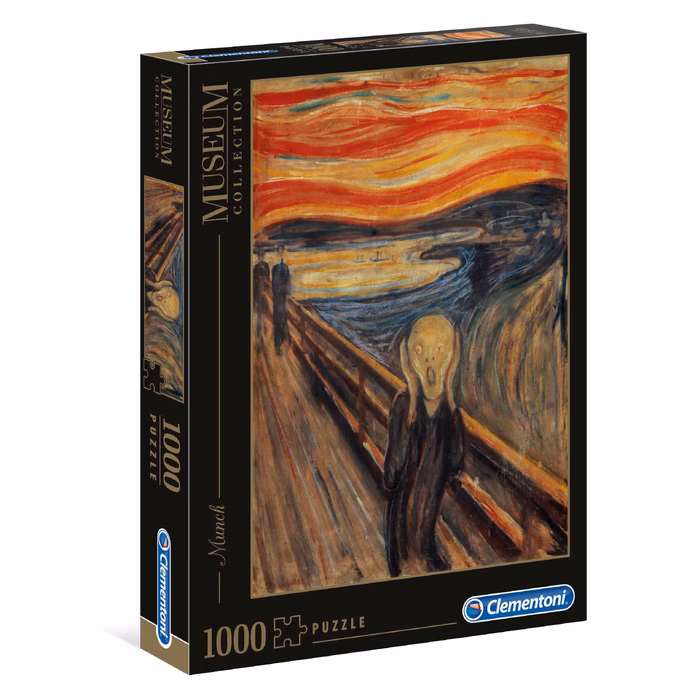 Clementoni Παζλ Museum Collection Munch: Η Κραυγή 1000 τμχ