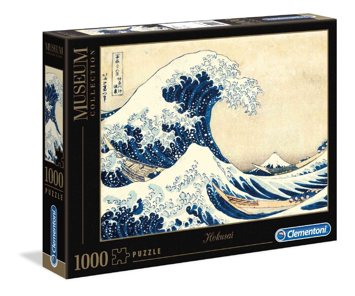 Clementoni Παζλ Museum Collection Hokusai: Το Μεγάλο Κύμα 1000 τμχ