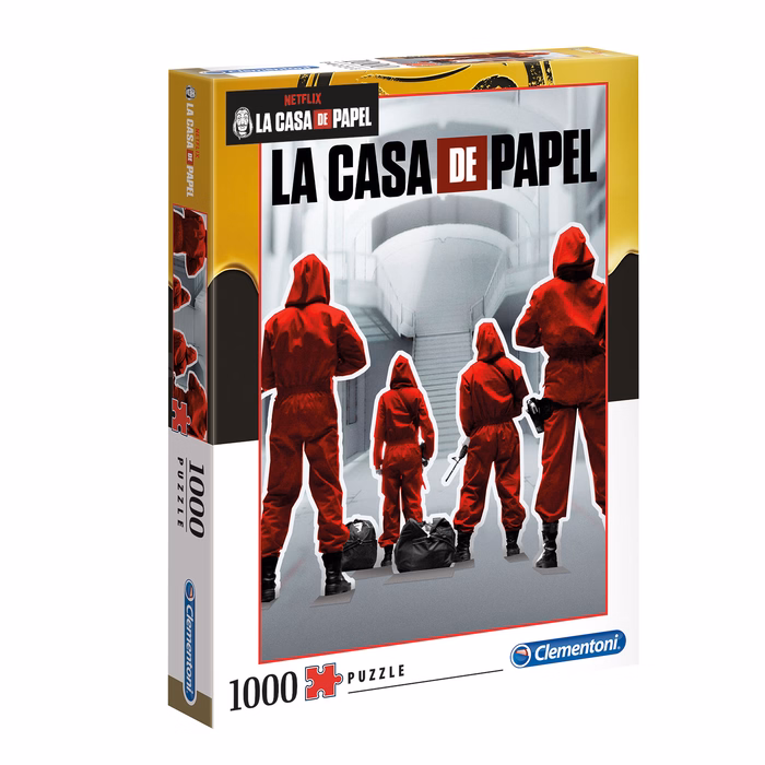 Clementoni Παζλ Netflix La Casa De Papel (The Money Heist) 1000 τμχ