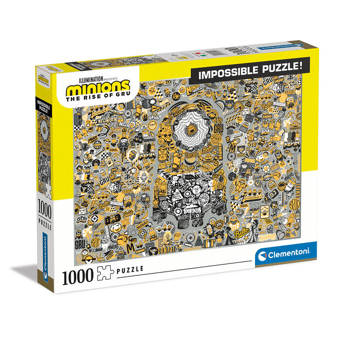 Clementoni Παζλ Impossible Minions 1000 τμχ