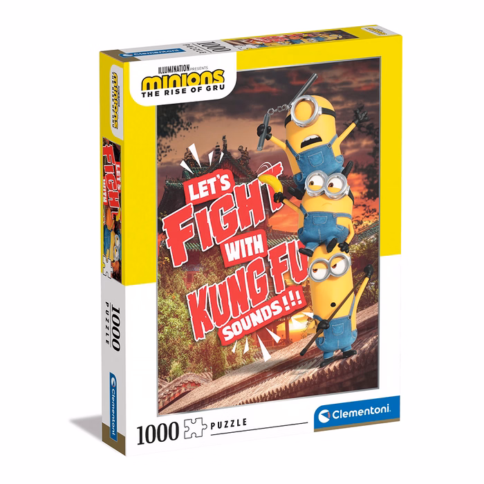 Clementoni Παζλ Minions The Rise Of Gru 1000 τμχ