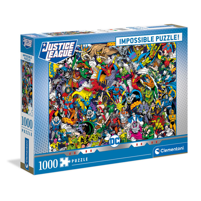 Clementoni Παζλ Impossible Dc Comics 1000 τμχ