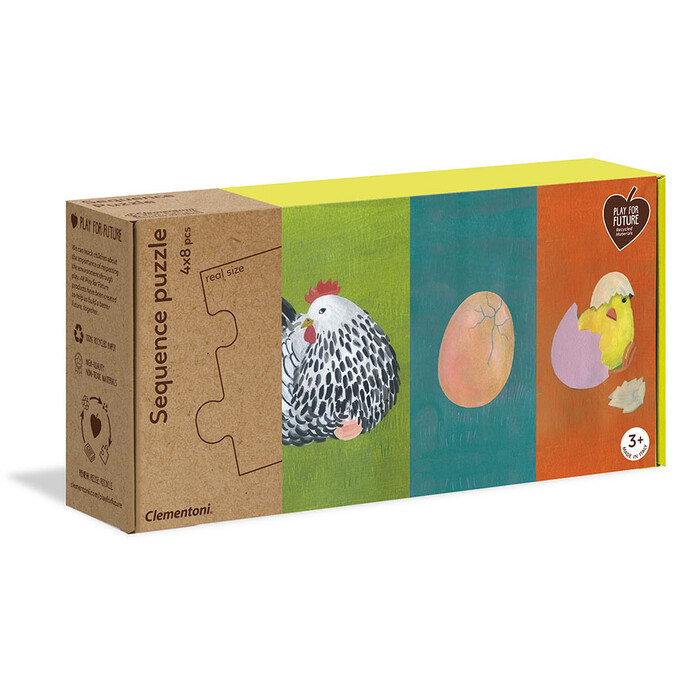 Clementoni Παιδικό Παζλ Eco Play For Future Sequence Φύση 32 τμχ