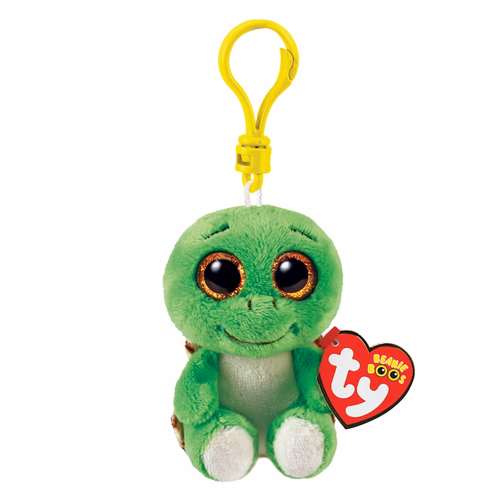 TY Beanie Boos Turbo Plush Key Chain Turtle Green 8.5cm