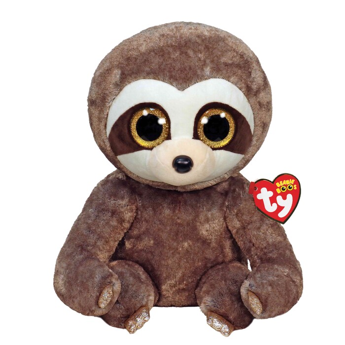 TY Beanie Boos Dangler Plush Sloth Brown 40cm
