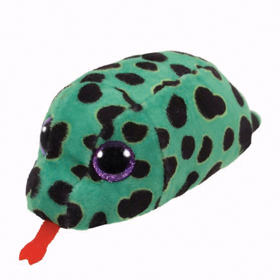 TY Teeny Garter Plush Snake Green 4.5cm