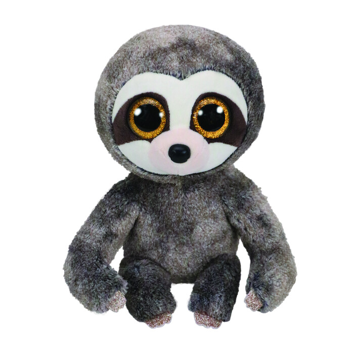 TY Beanie Boos Dangler Plush Sloth Gray 23cm