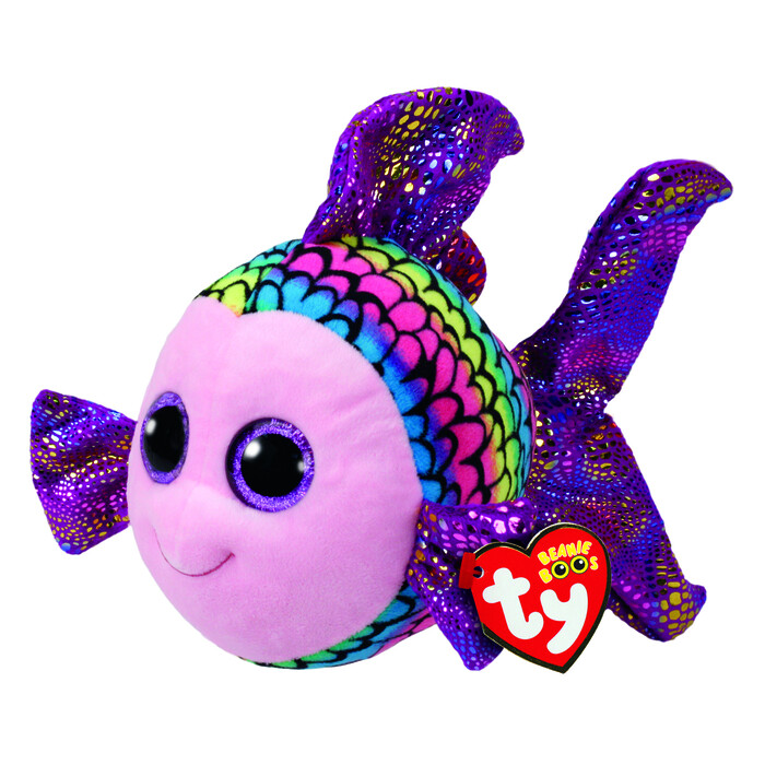 TY Beanie Boos Flippy Plush Fish Multicolor 23cm
