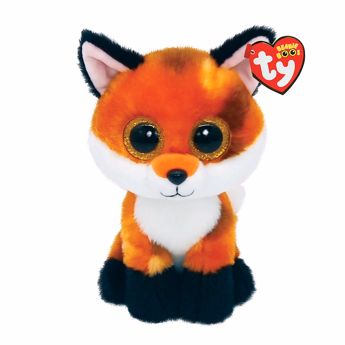 TY Beanie Boos Meadow Χνουδωτό Αλεπού Πορτοκαλί 23εκ