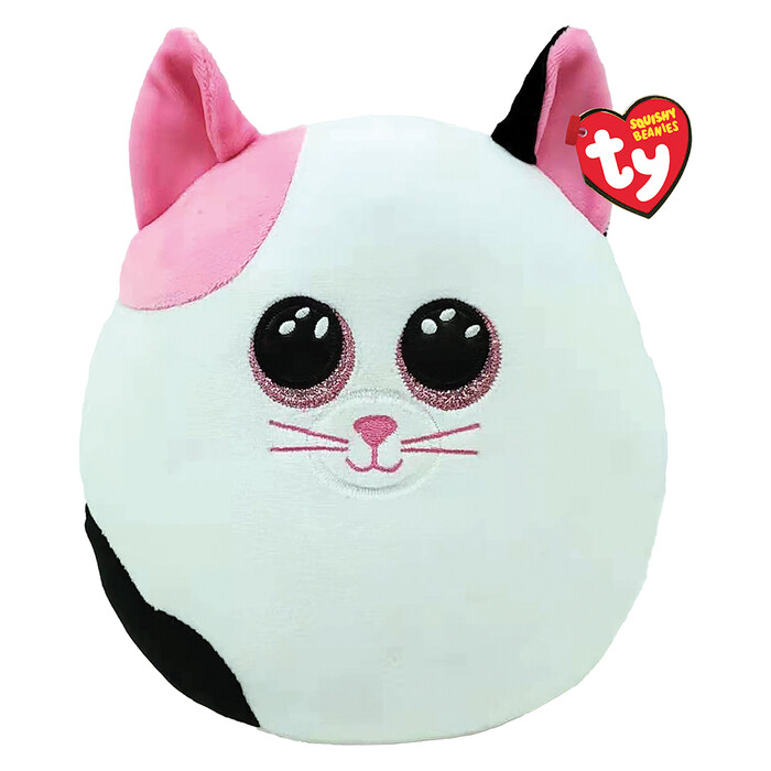 TY Squishy Beanies Muffin Plush Kitty Multicolor 25cm