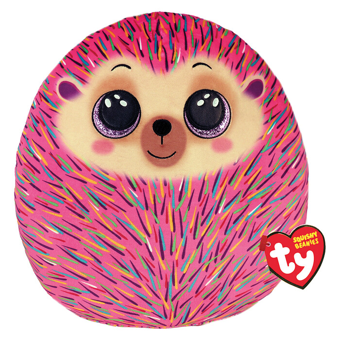 TY Squishy Beanies Hildee Plush Hedgehog Multicolor 25cm