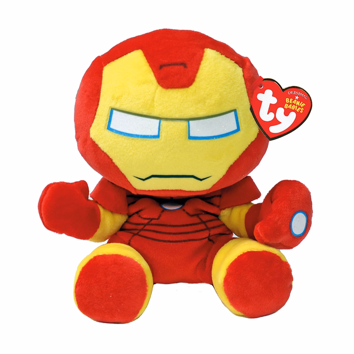 TY Beanie Babies Χνουδωτό Iron Man 15εκ