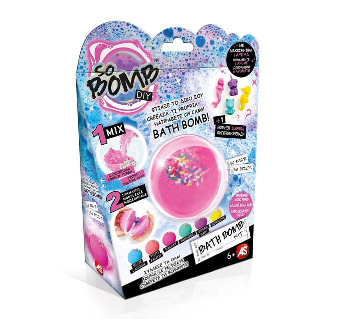 So Bomb DIY Bath Bomb Kit Για 6+ Χρονών