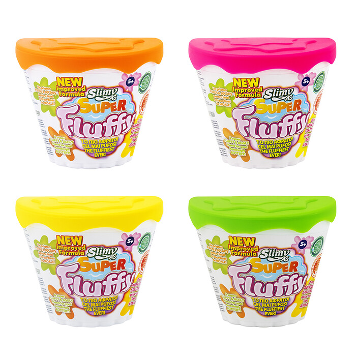 Slimy AS Χλαπάτσα Super Fluffy Για 5+ Χρονών