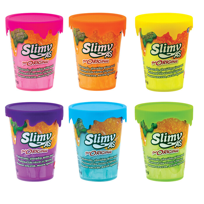 Slimy AS Χλαπάτσα Original Metallic Για 3+ Χρονών