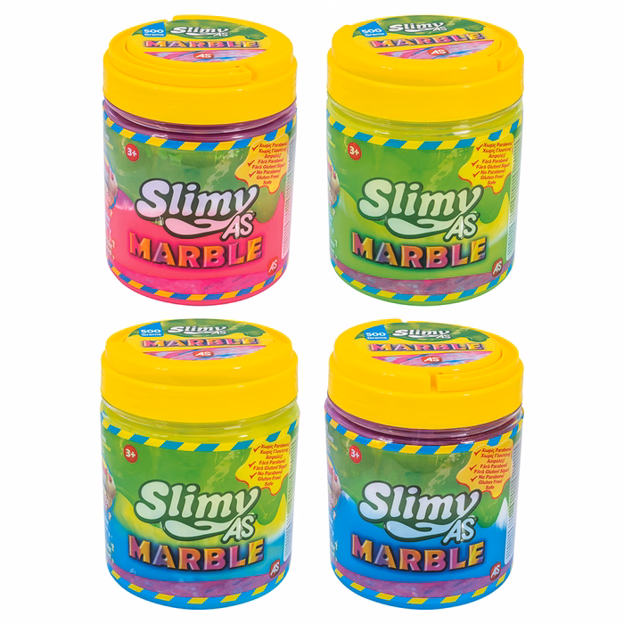 Slimy AS Χλαπάτσα Marble 500gr Για 3+ Χρονών