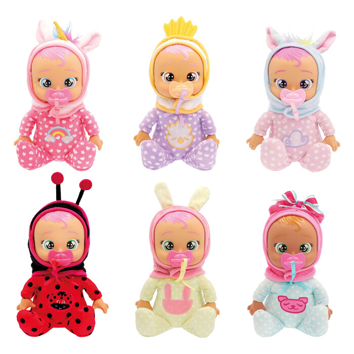 Cry Babies Tiny Cuddles Newborns Interactive Baby Doll Cries Real Tears